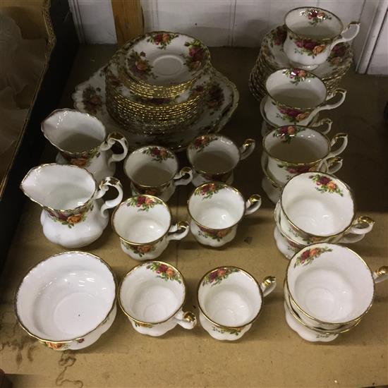 Old Country Roses tea set